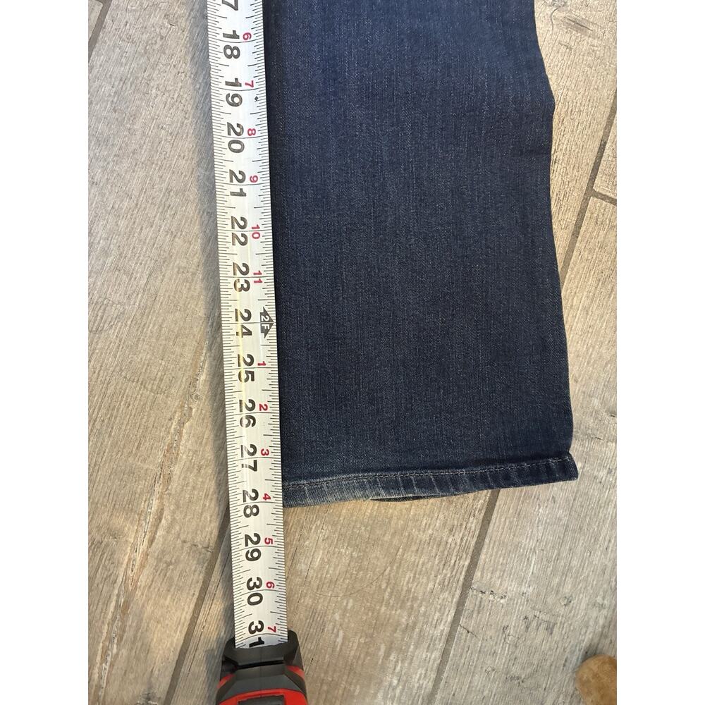 Banana Republic Slim Bootcut Jeans 00P Petite 24 Dark Wash 28" Inseam Y2K Indie - Picture 5 of 6
